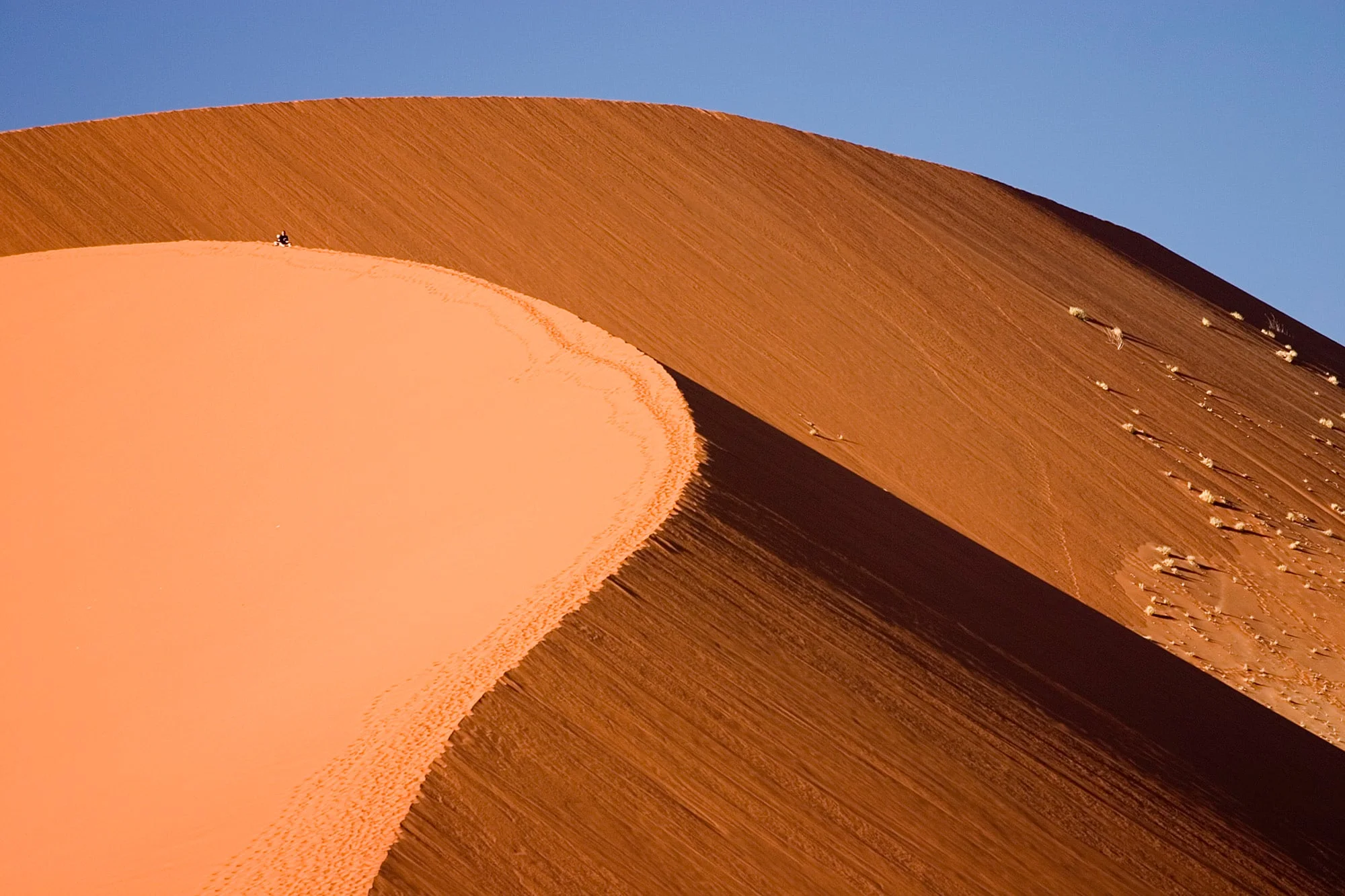 Dunes in Sossusvlei region, Namib-Naukluft National Park, Namib Desert, Namibia.