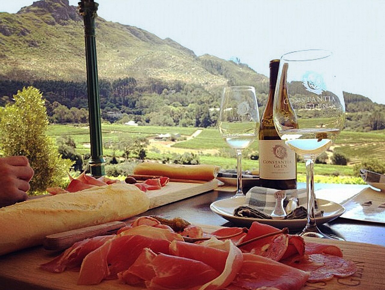 Vin et vignoble de Constantia Glen