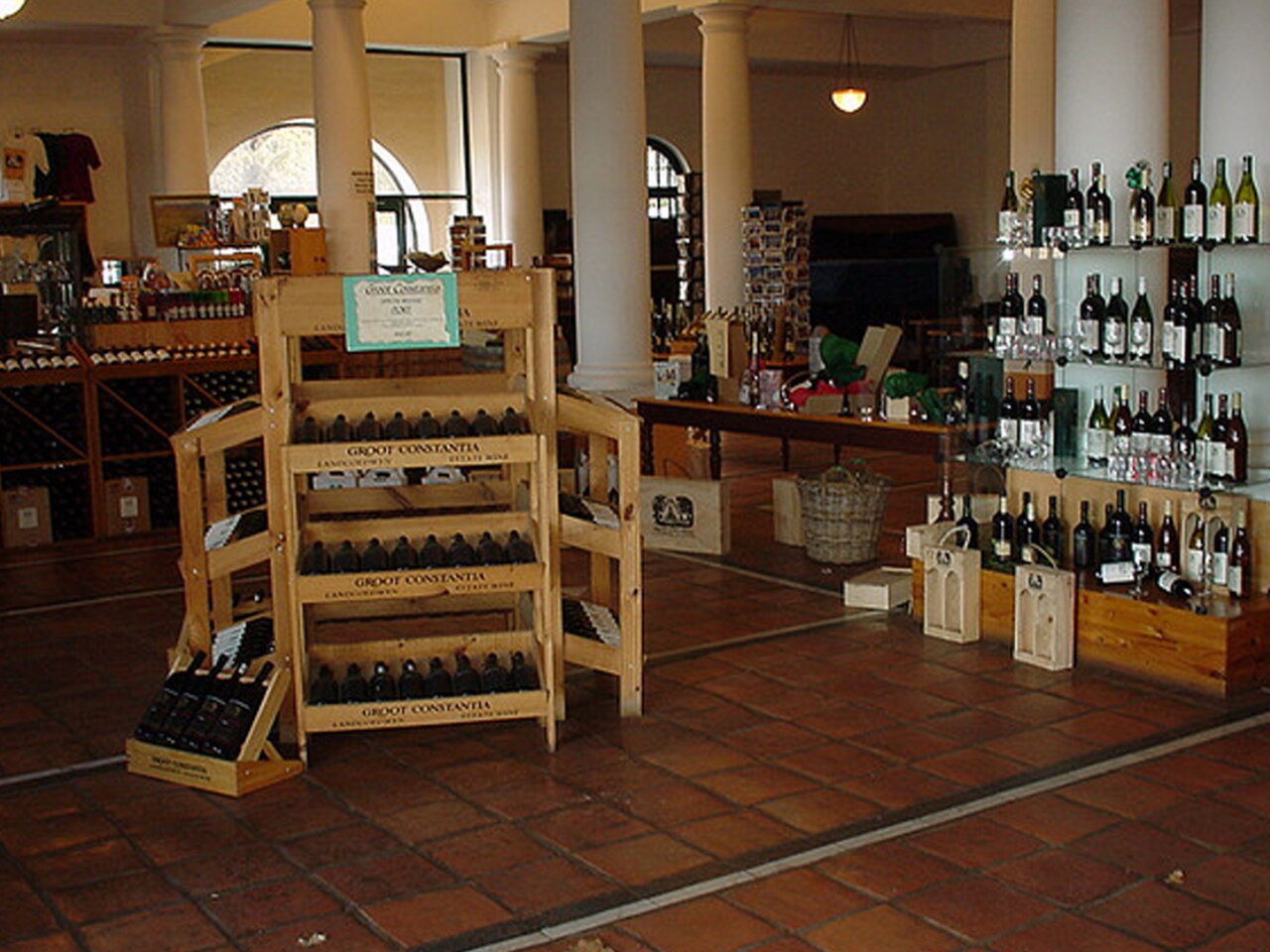 Caveau de déustation de Groot Constantia