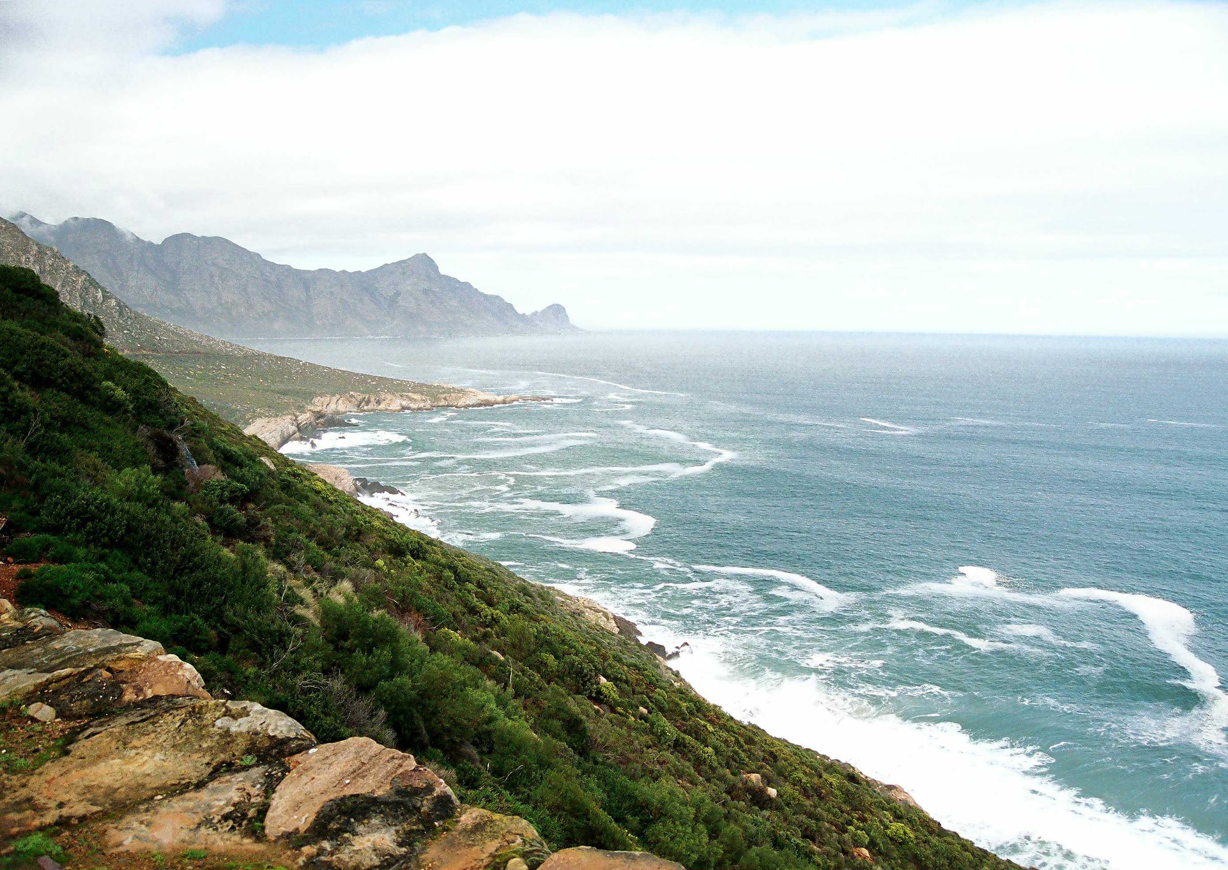 Seaview from the Garden Route, South Africa, near Hermanus