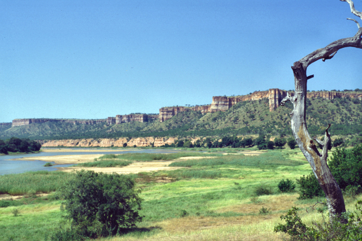 The Chilojo Cliffs in Gonarezhou National Park, Zimbabwe