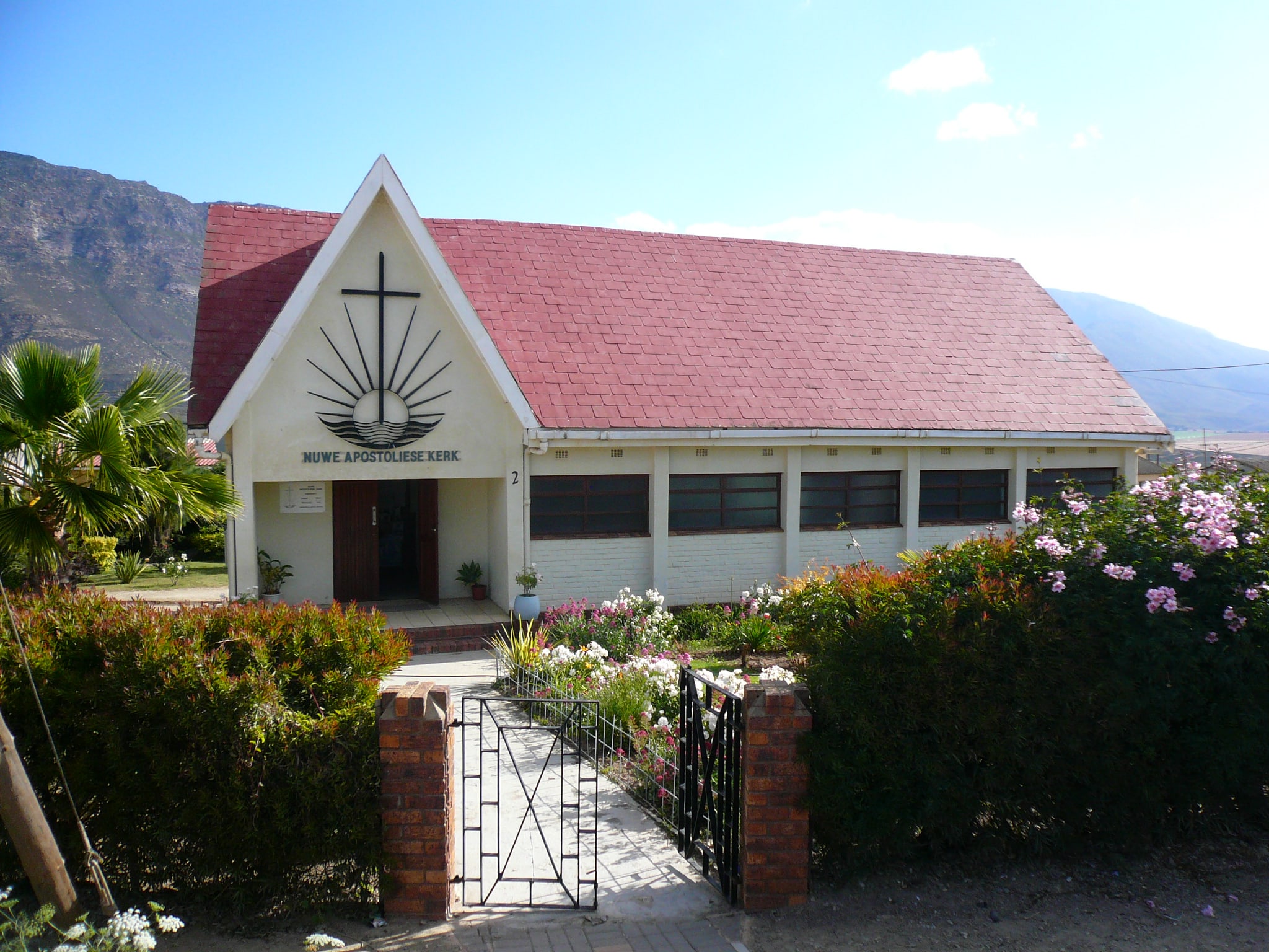 Neuapostolische Kirche in Barrydale, Bezirk Overberg in Südafrika