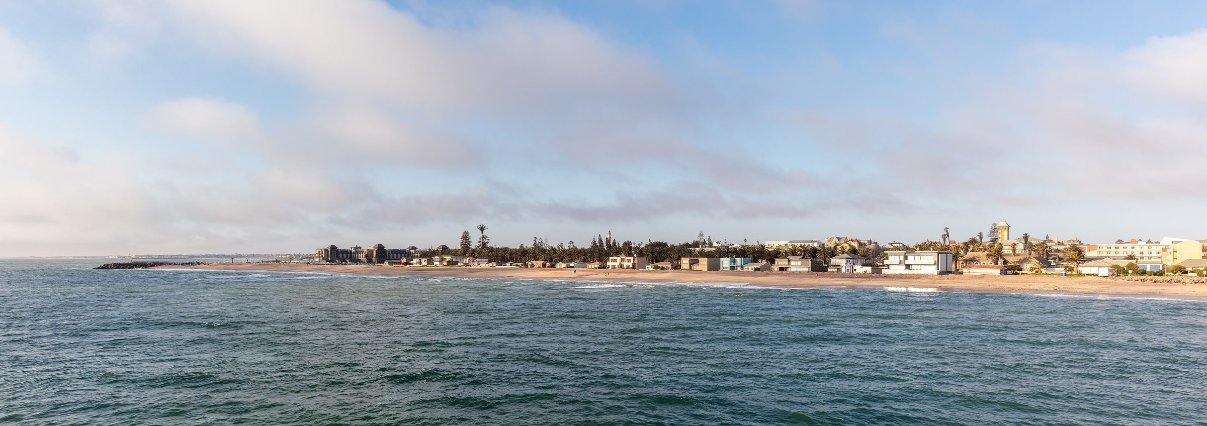 View of Swakopmund, Namibia