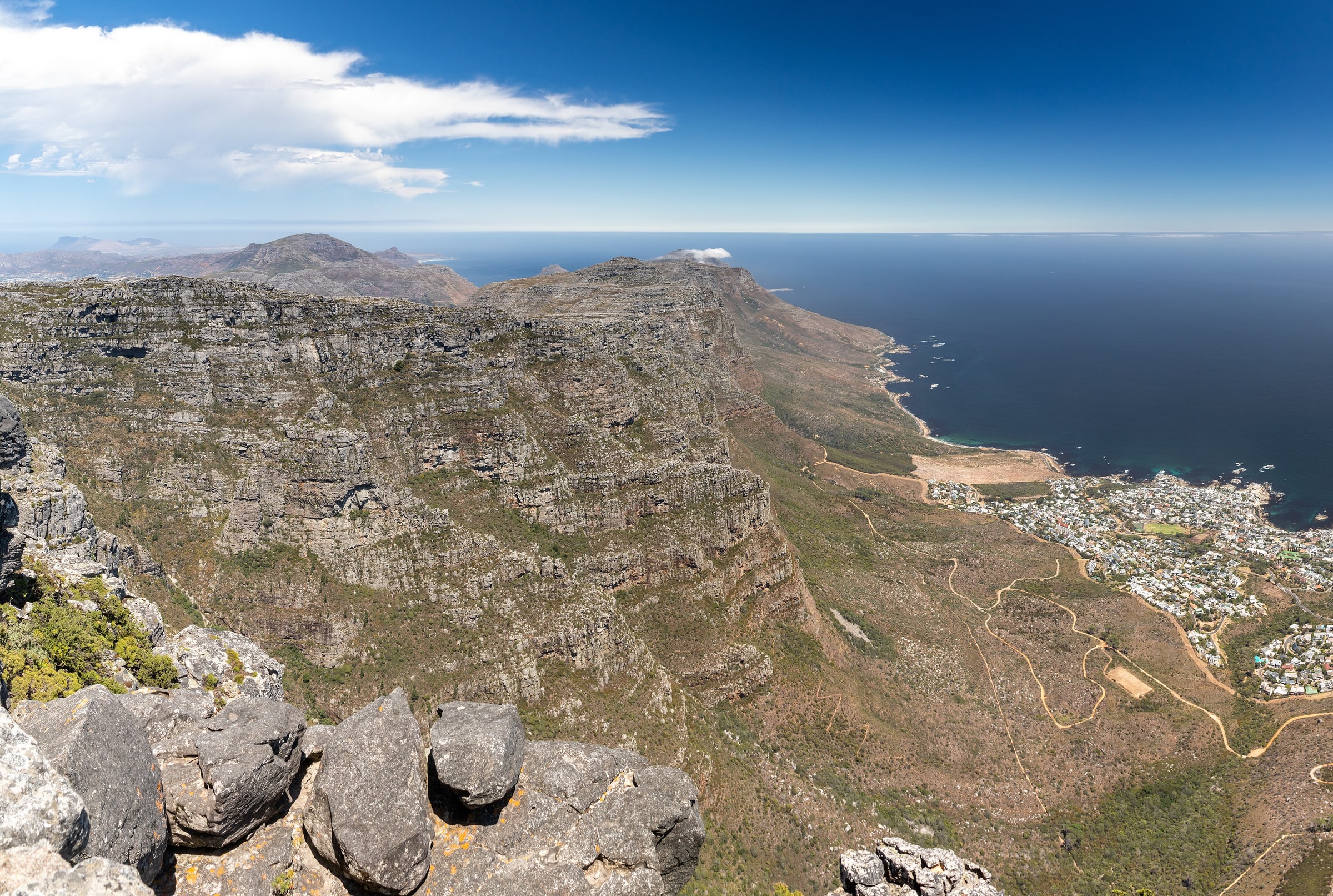 Table Mountain (and Bakoven district), Table Mountain Nature Reserve , Cape Town , Western Cape , South Africa