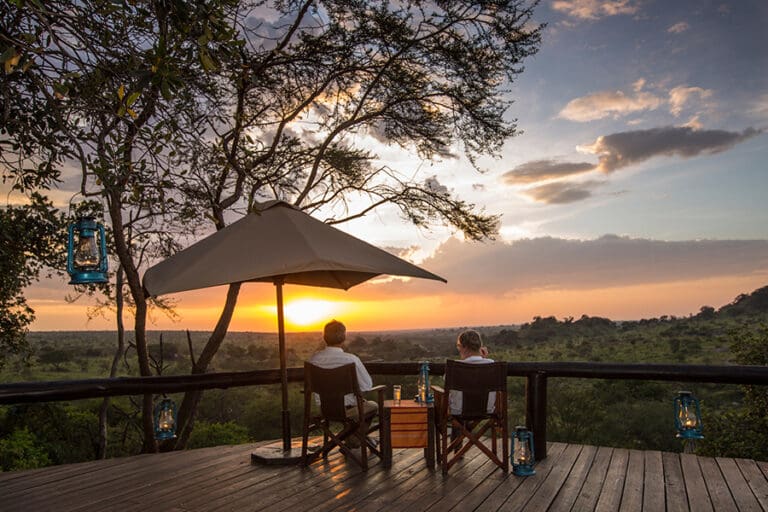 Serengeti Migration Camp Sunset drinks