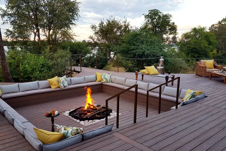 Old Drift Lodge firepit