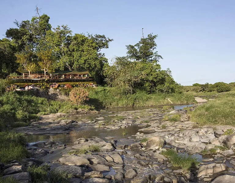 Rekero Exterior from River