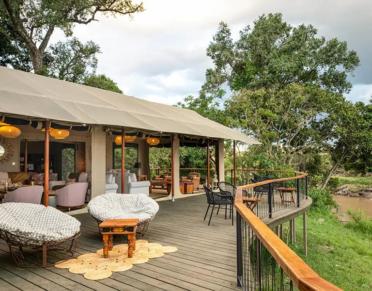Rekero Camp Loungers on Deck
