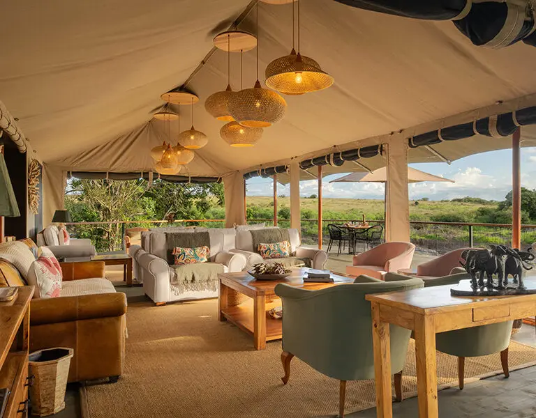 Rekero Camp Main Lounge
