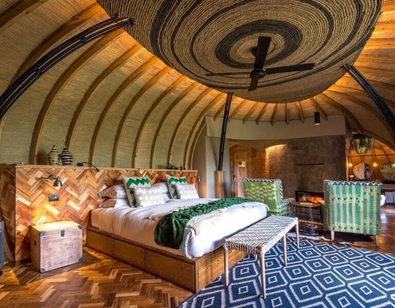 Bisate Lodge Forest Villas Bedroom