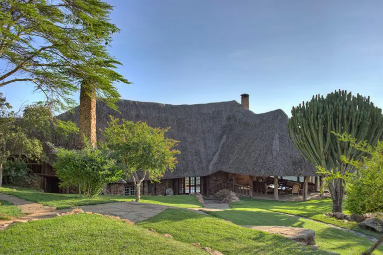 Borana Lodge main area