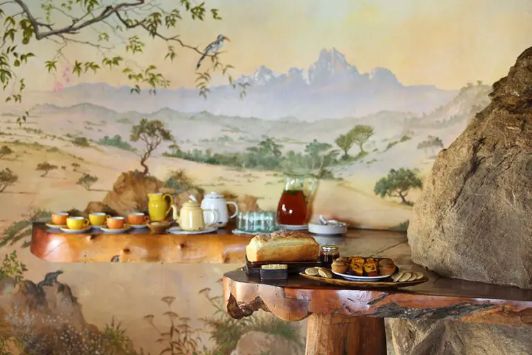 Borana Lodge high tea