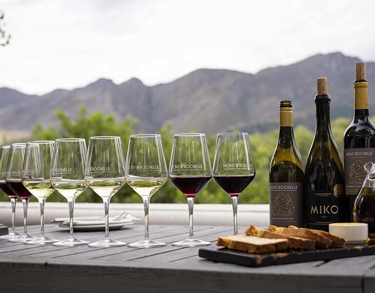 Mont ROchelle Wine tasting
