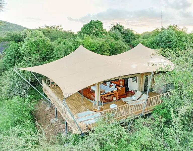 Your tent suite