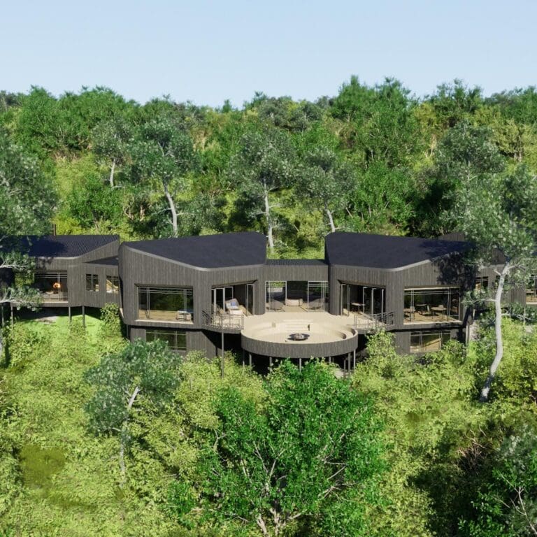 Exterior view of the Lodge