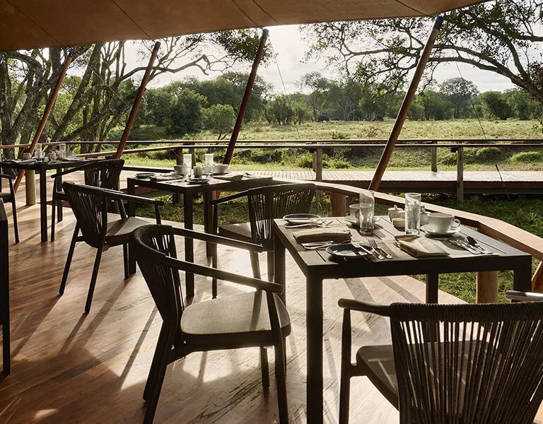 Sanctuary Tambarare dining deck