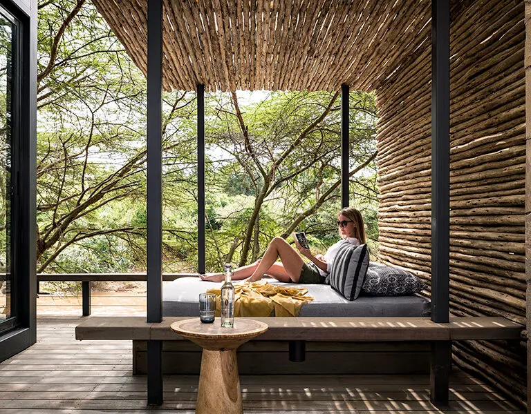 Olonana Lodge an AK Sanctuary Kenya Masai Mara Mara River relax