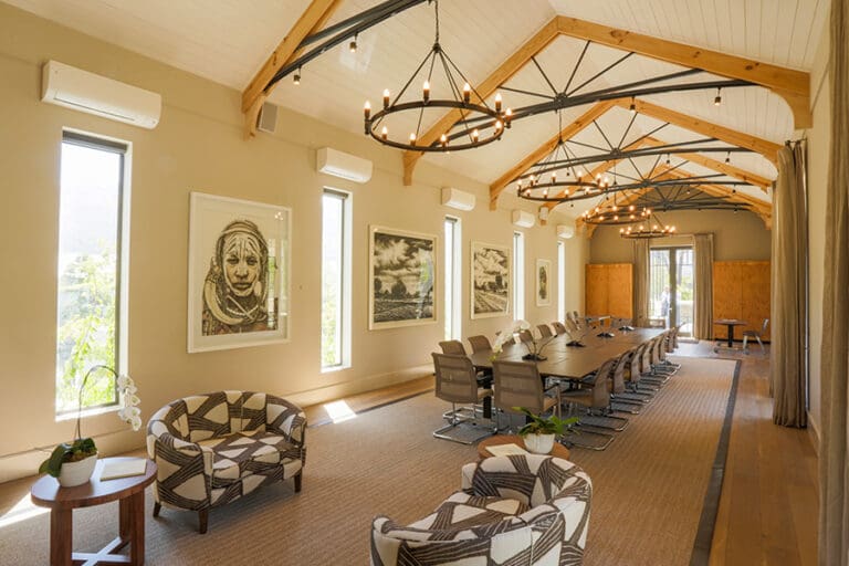 Le Quartier Francais Indaba meeting room