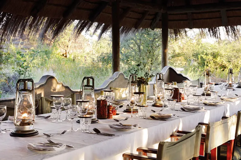 CampKalahari Dining Lunch