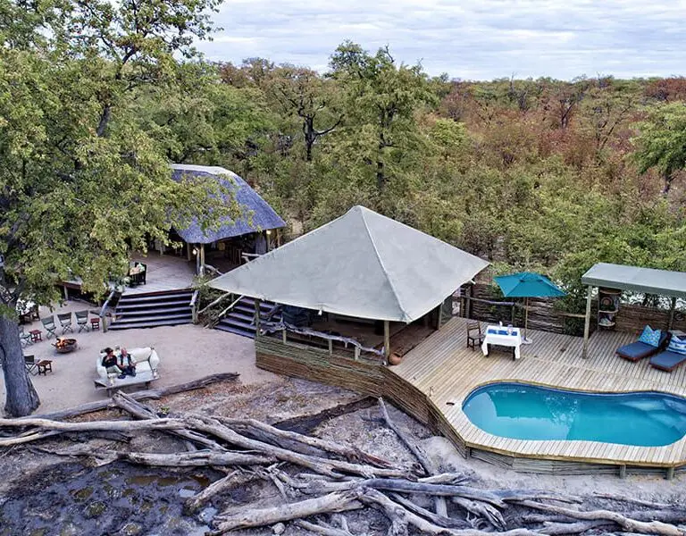 Elephant Pan Botswana Elephant Pan Aerial View 1