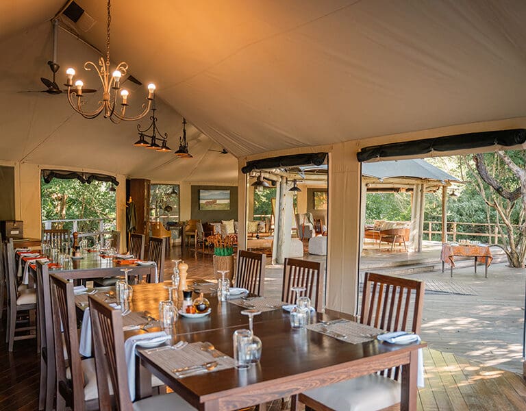 GORONGOSA SAFARIS Muzimu Lodge Main Area Interior 20