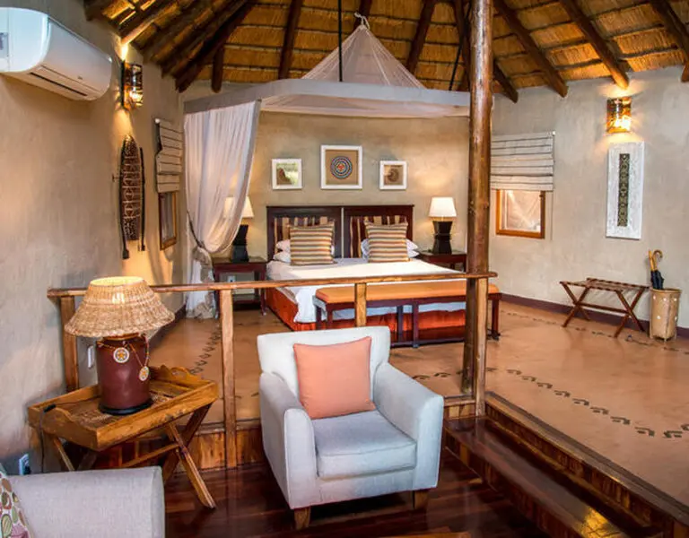 Lukimbi Safari Lodge room interior