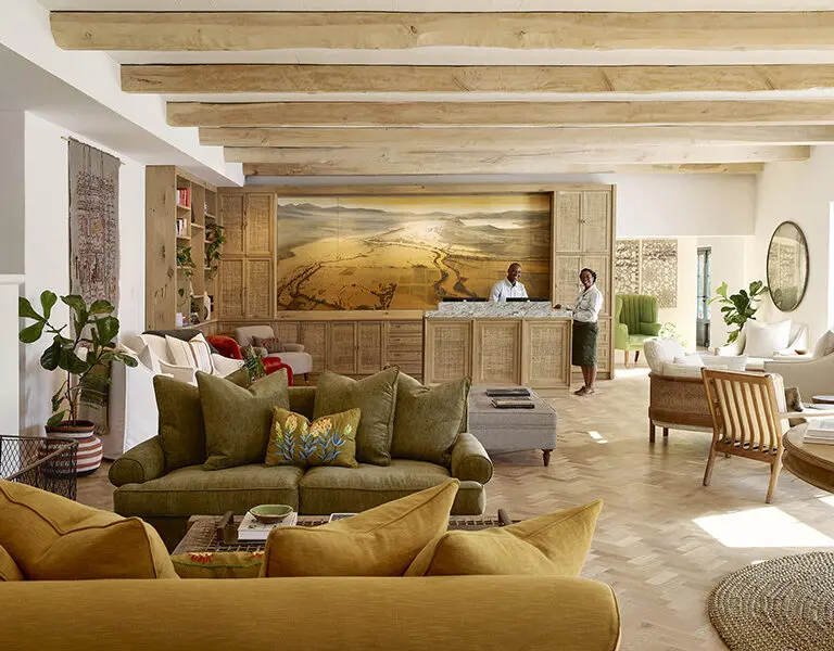 Spier Hotel winelands Reception