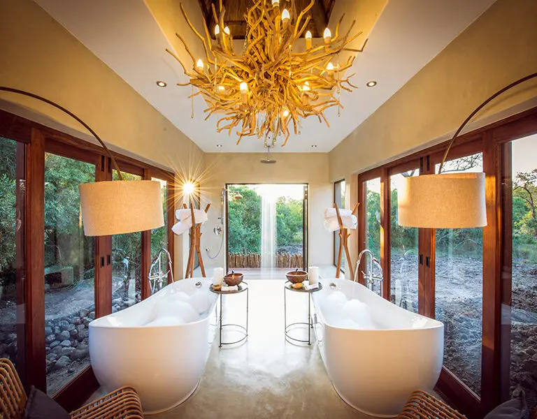 Sabi Sabi Bush Lodge Luxury Villa Bathroom