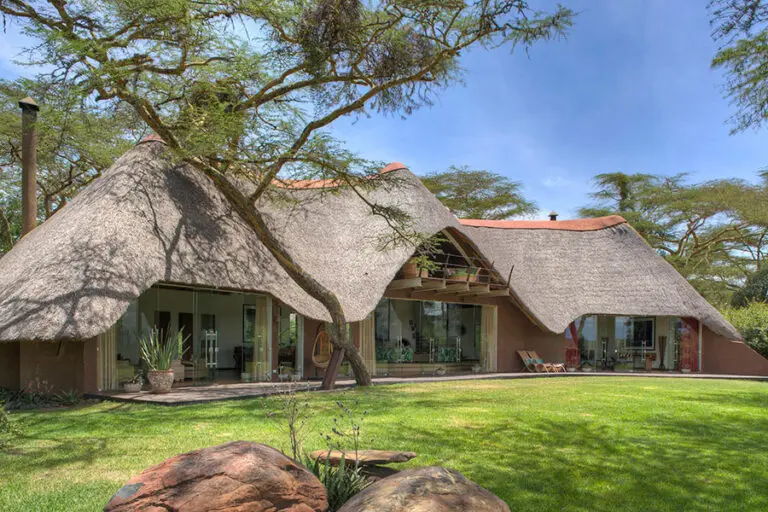 Solio Lodge Floor to ceiling windows to honour the location