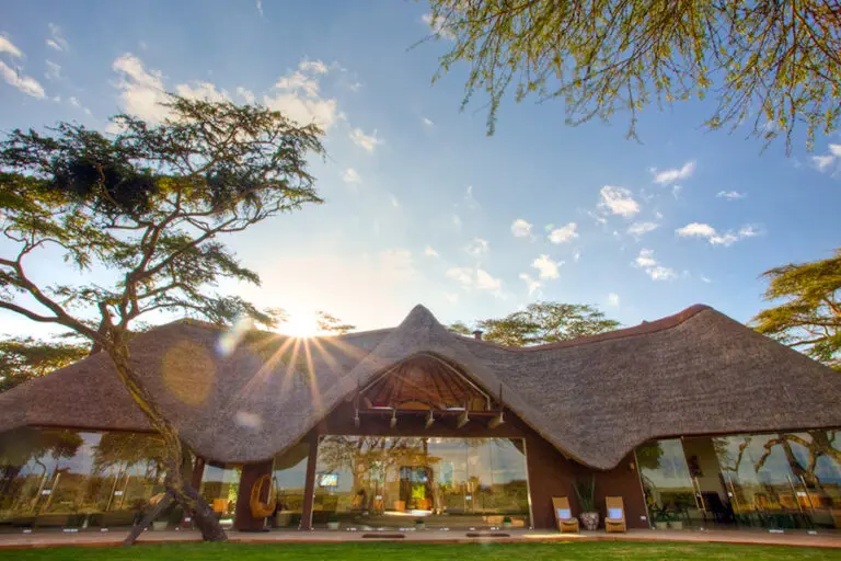 SOLIO LODGE Basking in the sunlight