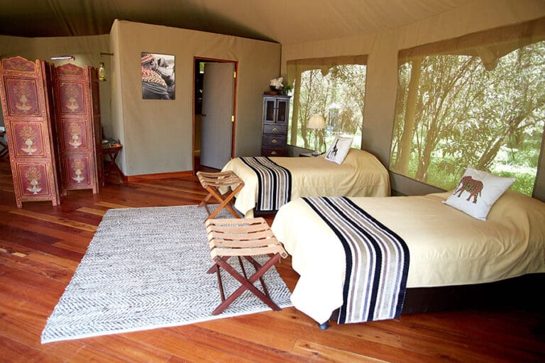 SalasCamp Interior Twinbed