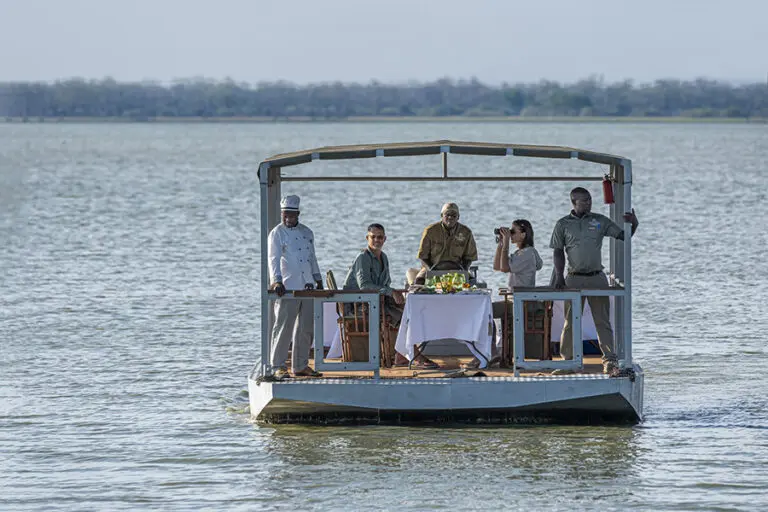 Siwandu Pontoon lunch