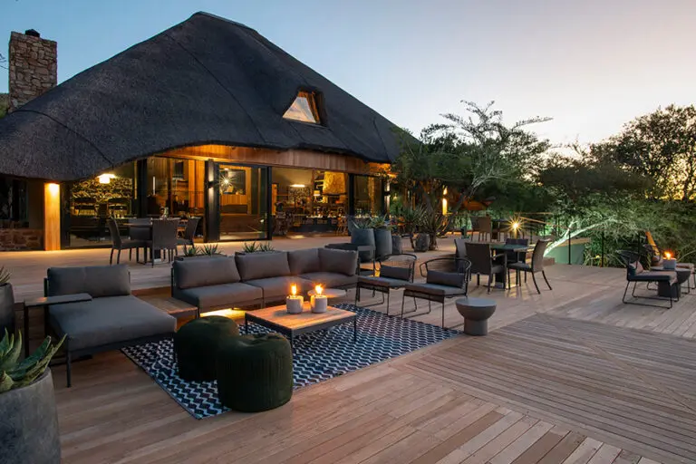 Bayethe at shamwari private game reserve exterior