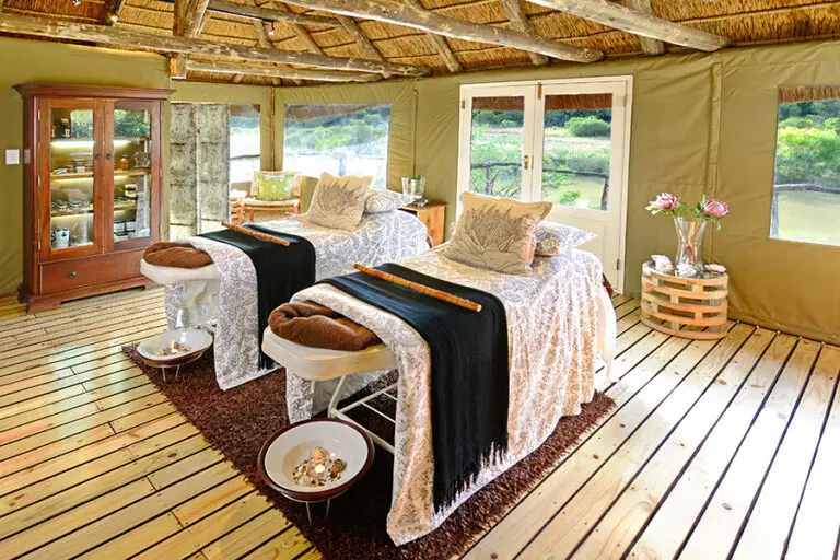 Bayethe at shamwari private game reserve spa