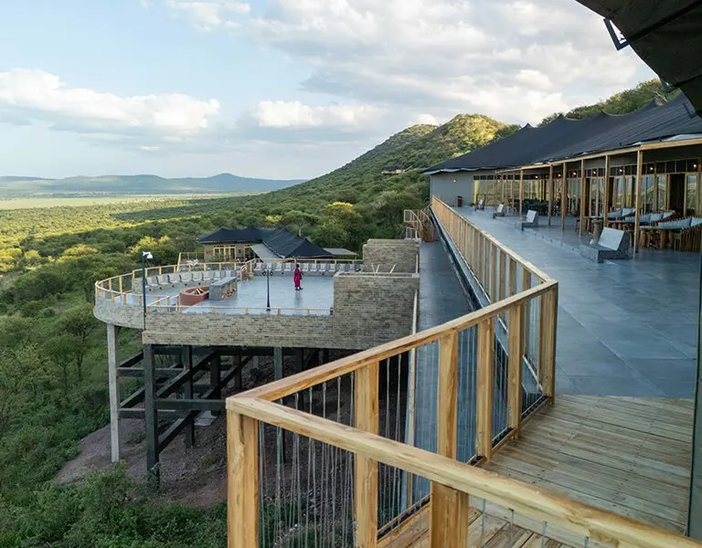 Neptune Serengeti Luxury Tented Camp Tanzania Aerial 8