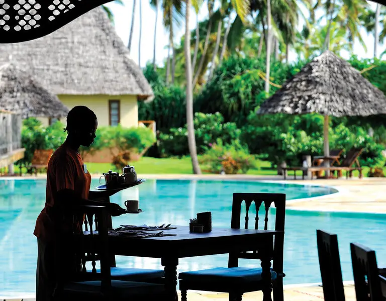 Neptune Pwani Restaurant Pool View