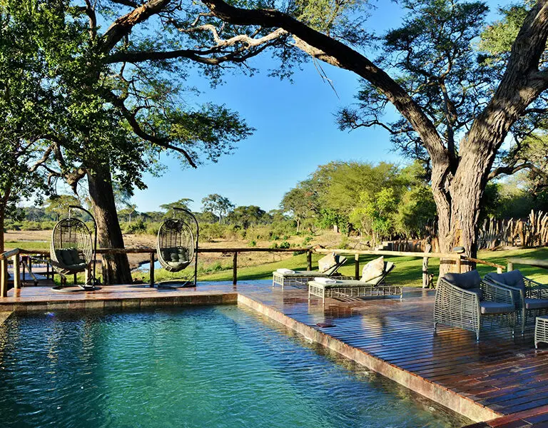 Elephant Valley Lodge pool deck