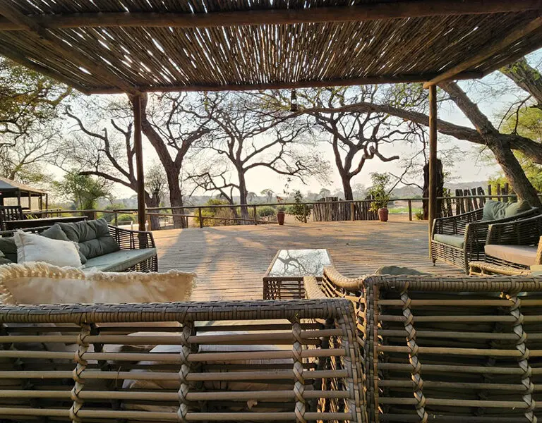 Elephant Valley Lodge lounge outdoor