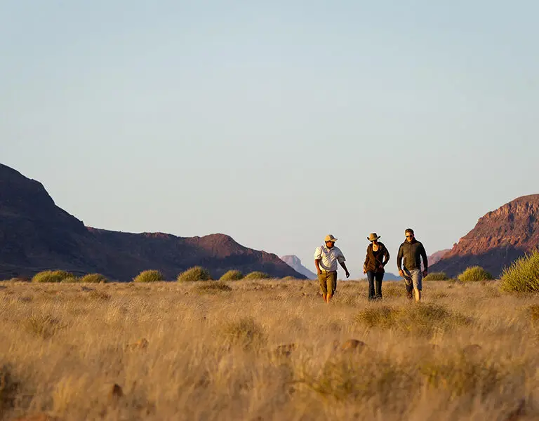 Wilderness Damaraland Camp walk