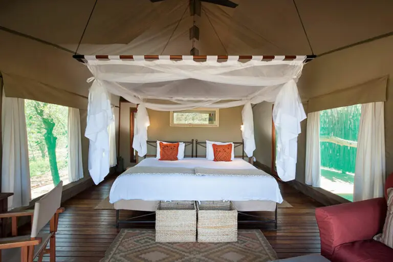 Ongava Tented Camp interior