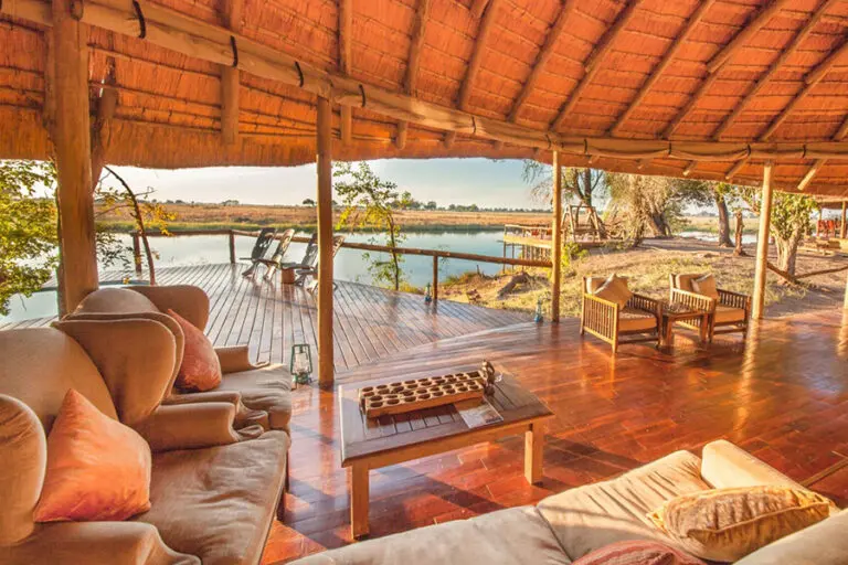 KwandoLagoonCamp Interior GuestArea