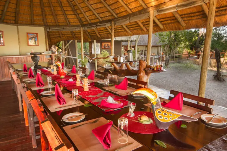KwandoLagoonCamp Dining Lunch
