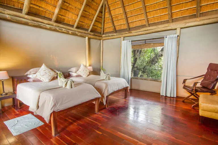 KwandoLagoonCamp Interior Twinbed
