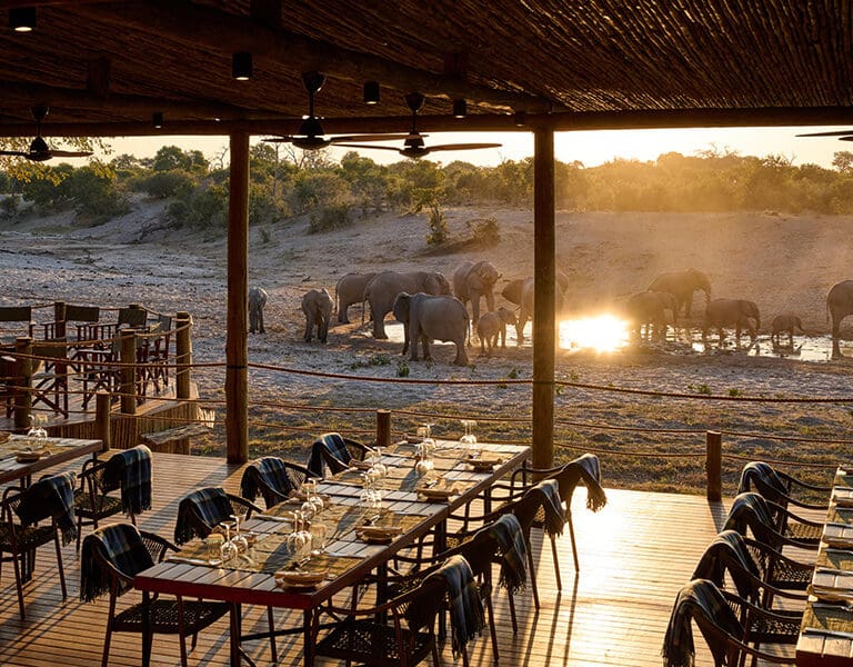 Savute Safari Lodge Dinning Area