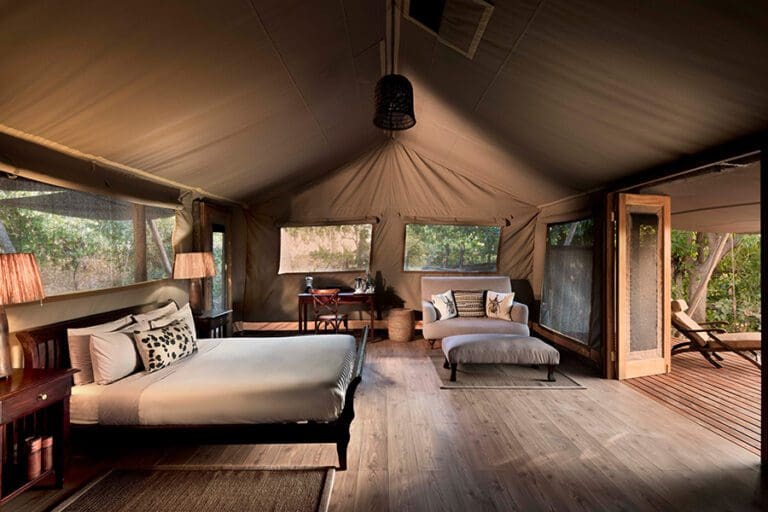 Linyanti bush camp Bedroom
