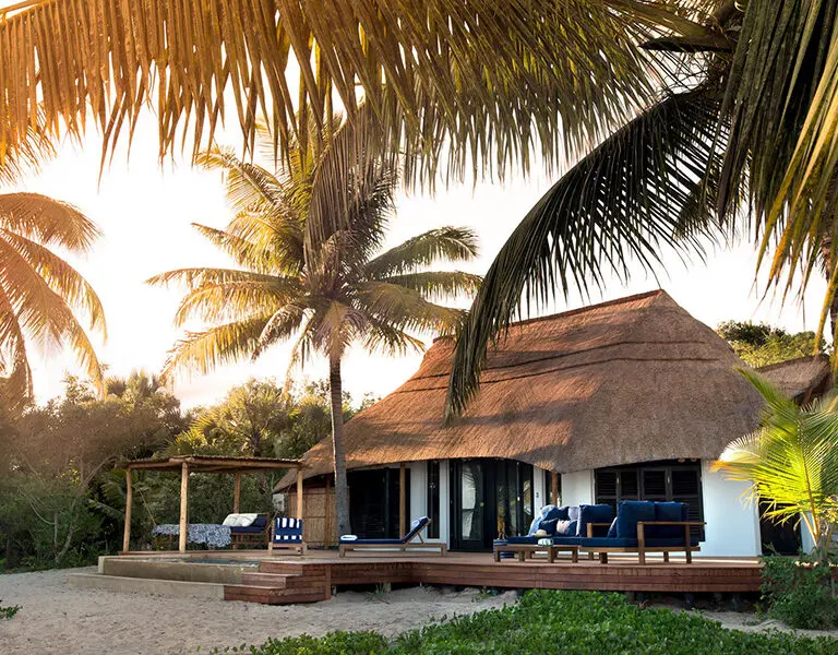 AndBeyond Benguerra Island Lodge room exterior 2