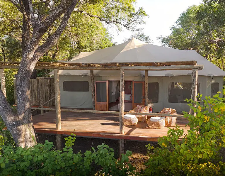 Chindeni Bushcamp Chindeni Room Extrior