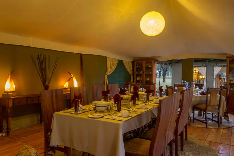 KasKazMaraCamp Dining Supper