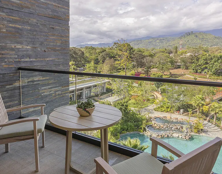 Gran Melia Arusha Tanzania deluxe mountain view room balcony
