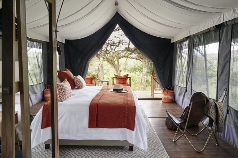 NgorongoroCraterCamp UpperLevelBedroom